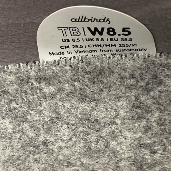 All Birds Tree Breezers Lilac Knit Ballet Flats Size 8.5 - Picture 3 of 9